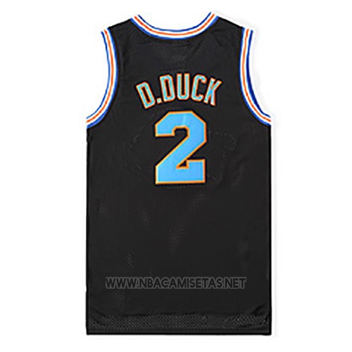 Camiseta Tune Squad D.duck NO 2 Negro